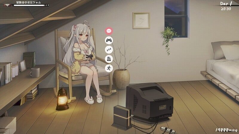 和存在感薄弱妹妹一起的简单生活 故事片段 玩法截图 2