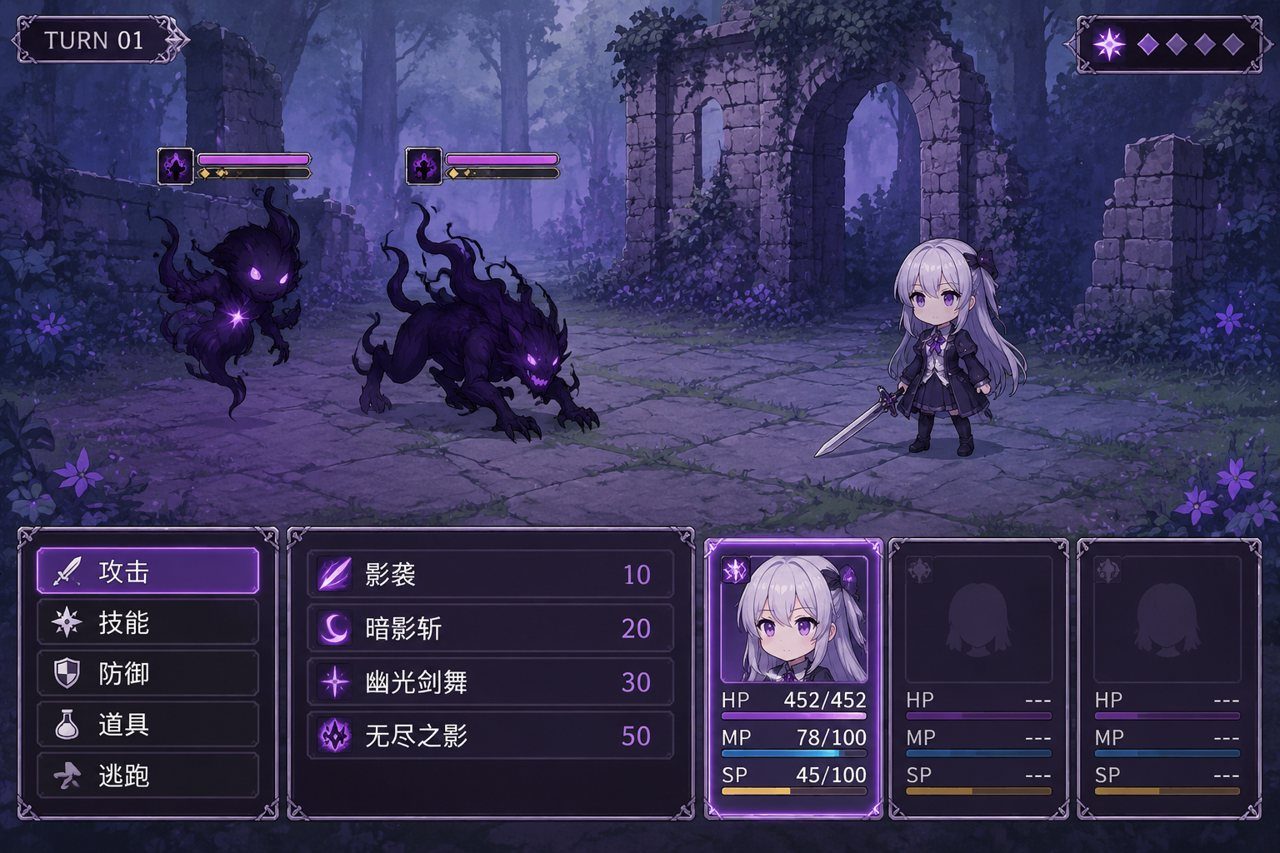 光与影的二重身 日式RPG 资料图 6