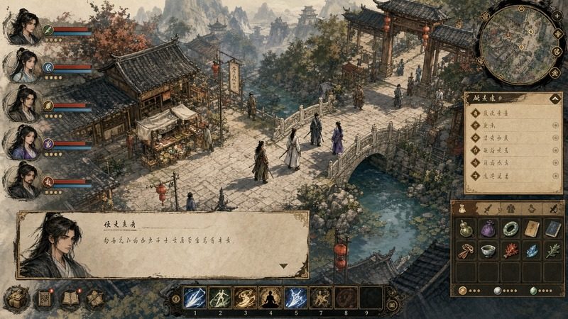 金庸群侠传5爱与死仙狐MOD六周年 角色养成 展示图 4