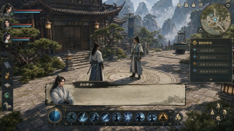 金庸群侠传5爱与死仙狐MOD六周年 六周年版本 场景图 5