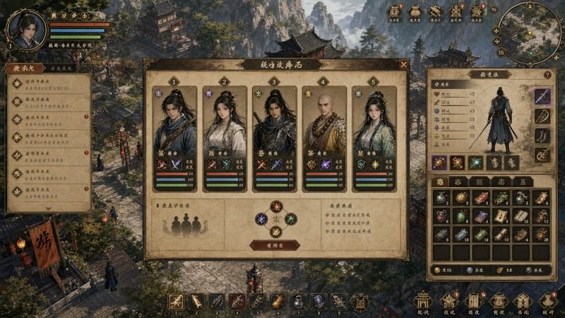 金庸群侠传5爱与死仙狐MOD六周年 支线内容 资料图 1
